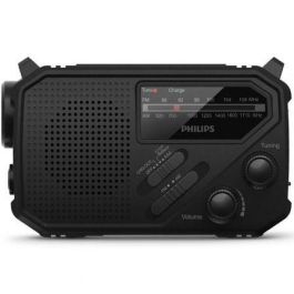 Philips TAR1609/00 Radio Portátil Analógica FM/AM con Linterna SOS y Carga Solar/Manivela Negra Precio: 46.88999986. SKU: B149DQDGVD
