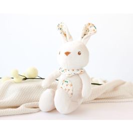 KioKids Peluche Conejito Blanco Suave Blandito Poliéster para Bebé Recién Nacido +0 Meses. Ideal para Cuna, Abrazos y Juego. Regalo. Precio: 13.50000025. SKU: B1F5M2RGLW