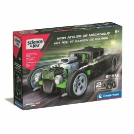 Clementoni AAAMR61632 - Taller Mecánico para Construir Hot Rods y Camiones