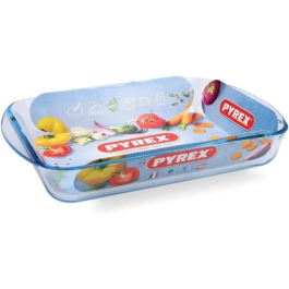 Pyrex Cook&Enjoy Fuente Rectangular Asas Horno Vidrio Borosilicato 35x23x6 cm Precio: 20.59000009. SKU: B1DBQGDX4M