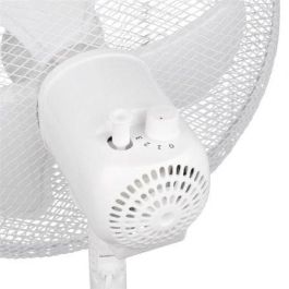 Tristar VE-5755 Ventilador de Pie Silencioso 45W, 3 Aspas 40cm, 3 Velocidades, Oscilante, Altura Ajustable 85-115cm, Blanco Tristar VE-5755 Ventilador de Pie Silencioso 45W, 3 Aspas 40cm, 3 Velocidades, Oscilante, Altura Ajustable 85-115cm, Blanco