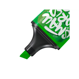 Stabilo Boss Mini Marcador Fluorescente "Small World Big Plans" Verde Caja 10 Ud