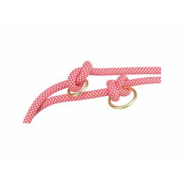 Ramal ajustable para perro Trixie Soft Rope Rojo Crema S S/XL