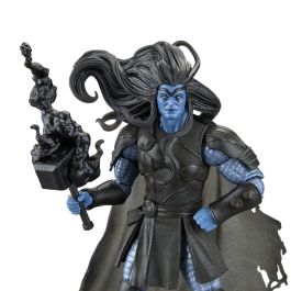 Hasbro Figura Black Winter Thor Marvel Legends Series 15cm, Figura de Acción Articulada Coleccionable con Accesorios, 20 Puntos Articulación