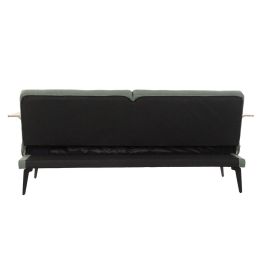 Sofa Cama Urban DKD Home Decor Verde Negro 87 x 81 x 203 cm