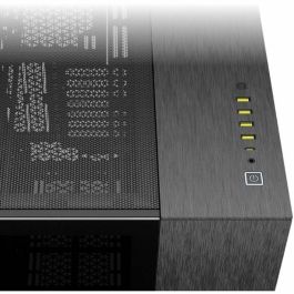Corsair CC-9011283-WW Caja PC de torre media 6500X, aluminio negro/obsidiana