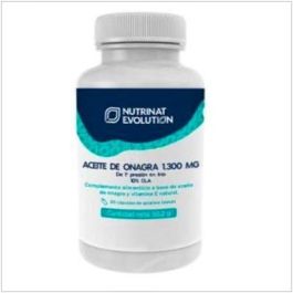 Nutrinat Evolution Aceite de Onagra 1300mg 30 Cápsulas con Vitamina E Protección Antioxidante Precio: 21.5000005. SKU: B1D926LJGJ