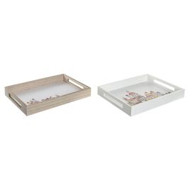 Bandeja Cottage DKD Home Decor Multicolor 30 x 5 x 40 cm (2 Unidades) Precio: 21.49999995. SKU: B1CL5G29NK