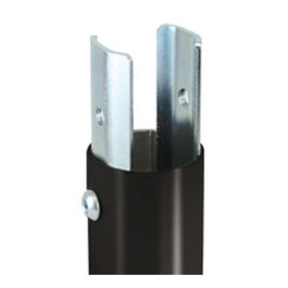B-Tech Internal Ø50mm Pole Joiner, 30 x 200 x 40 mm, Zinc