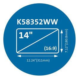 Kensington MagPro Filtro de Privacidad Magnético para Portátil 14" 16:9 Antideslumbrante