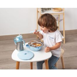 KioKids Cuenco Térmico Alimentos Bebés Acero Inoxidable, Diseño Oso, Depósito Agua Caliente, Antivuelco y Antiderrame, 450ml Azul KioKids Cuenco Térmico Alimentos Bebés Acero Inoxidable, Diseño Oso, Depósito Agua Caliente, Antivuelco y Antiderrame, 450ml Azul