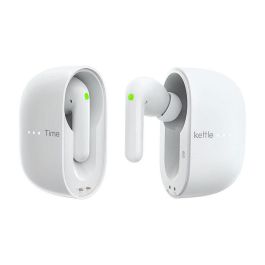 Timekettle M3 Auriculares con Traducción Offline Inalámbricos Bluetooth 5.2 para Llamadas/Música, Resistentes al Agua IPX4, 25h Batería, Blanco