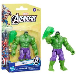 Hasbro Figura Hulk Marvel Avengers F9339 | Figura de Acción de Superhéroes de 10 cm para Niños +4 Años
