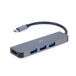 Hub USB GEMBIRD A-CM-COMBO2-01 Gris Precio: 23.68999952. SKU: B1HVYV4RRJ