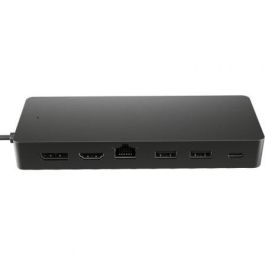 HP Docking USB Tipo-C 50H55UT | 1xUSB Tipo-C PD 65W, 2xUSB, 1xHDMI 4K, 1xDisplayPort, 1xRJ45 | Negro y Azul