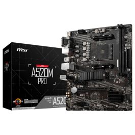 Msi Placa Base A520M Pro Socket AM4 Formato Micro ATX para AMD Ryzen 3ª y 5ª Generación Precio: 68.4999997. SKU: B1GJDBJLJF