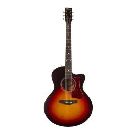 Norman B18 CW MJ Cherry Burst A/E Guitarra Acústica Eléctrica Cuerpo de Cerezo Canadiense Tapa Maciza Abeto Sitka Electrónica Fishman Sonitone Precio: 999.69000043. SKU: B1EAYVVZA6