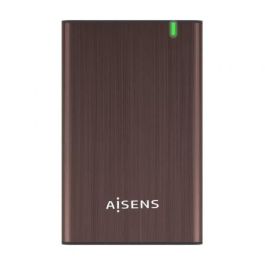 Aisens ASE-2525BWN - Caja Externa para Disco Duro 2.5" USB 3.0 (USB3.1 GEN1) SATA III sin Tornillos, Aluminio Marrón Precio: 9.5000004. SKU: S5622728