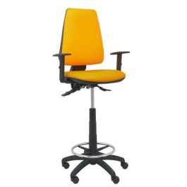 Taburete Piqueras Y Crespo Elche S Brazos Regulables Ergonomico Mecanismo Asincro Regulable En Altura Aro Reposapies Cromado Ruedas Nylon Asiento Y Respaldo Tapizados Similpiel Naranja Precio: 301.59000014. SKU: S5703490