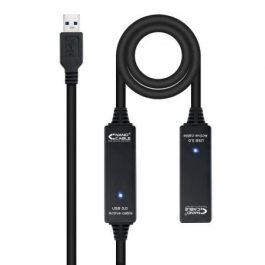 Cable Alargador USB TooQ 10.01.0313 Negro 15 m 5 Gbps Precio: 45.50000026. SKU: B1DM8M6QCA