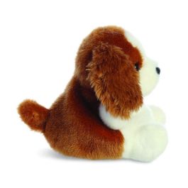 AURORA Peluche Charles Spaniel de la serie Palm Pals, 13 cm, juguete de peluche suave, Marcado CE