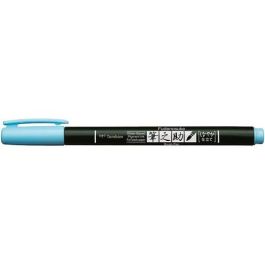 Rotulador Tombow Caligrafia Fudenosuke Punta Pincel Pastel Azul Claro (Set de 4) Precio: 12.1484. SKU: B1D5CKPRSD