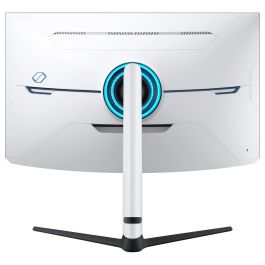 Samsung LS32BG850NPX Monitor Gaming 32 Pulgadas, 4K UHD, Mini-LED, Quantum HDR 2000, 240Hz, 1ms, Curvo 1000R, Freesync Premium Pro, G-Sync Compatible, Blanco