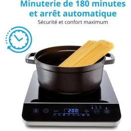 Medion Placa de inducción MD 17595 independiente, 1 fuego, L 29 x P 36 cm