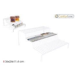 Estante 3 niveles metal blanco 26x24x11.4 cm - Confortime (12 Unidades) Precio: 30.50000052. SKU: B158T5JMB4