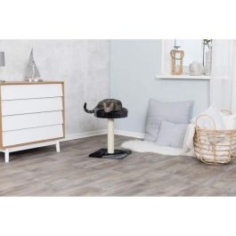 TRIXIE Tarifa Árbol de gato Altura 52 cm felpa gris y negra y sisal natural TRIXIE Tarifa Árbol de gato Altura 52 cm felpa gris y negra y sisal natural