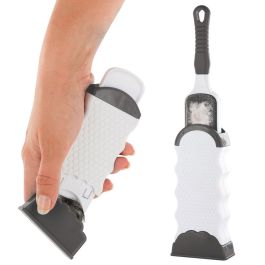 Je cherche une Idee Juego de 2 Cepillos Quita-Pelusa para Ropa y Muebles, Elimina Pelusas y Pelo de Animales, Incluye Cepillo Grande y de Viaje