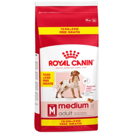 Royal Shn Medium Adult 15+3 kg Precio: 88.4999995. SKU: B17ADZ47NA