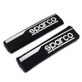 Almohadillas para Cinturón de Seguridad Sparco SPC1207BK Negro