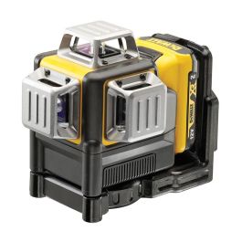 Nivel láser autonivelante verde de 3 líneas 360° xr 12v con batería li-ion 2ah dce089d1g-qw dewalt