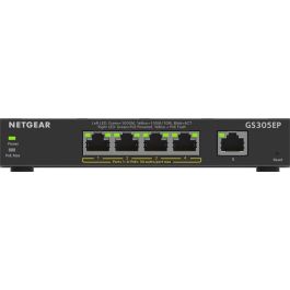 Netgear 5PT GE Plus Switch W/POE+ Netgear 5PT GE Plus Switch W/POE+