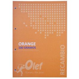 Recambio Olef A4 80H 100Gr 4 Taladros Cuadric.5X5 Naranja (Set de 5) Recambio Olef A4 80H 100Gr 4 Taladros Cuadric.5X5 Naranja (Set de 5) Precio: 14.49999991. SKU: B1HQRKLYEV