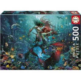 Educa Puzzle 500 Piezas Atlantis con Cola FIX PUZZLE® Edad +11 años 1 Jugador Cartón Precio: 8.39256. SKU: B1JQ5FVG4N