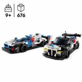 Lego 76922 Coches de Carreras BMW M4 GT3 y BMW M Hybrid V8 Speed Champions Idea de Regalo