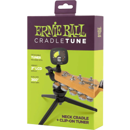 Ernieball Soporte Cradletune Con Afinador Eb De Pinza