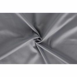 Juego de cama 220x240 cm + 2 fundas de almohada 60x60 cm - 100% Algodón Satén - Gris - MEN8681875218565