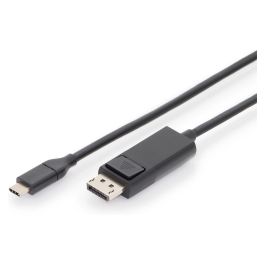 Digitus Adaptador USB-C a DisplayPort Macho Cable 2m - 32.4 Gbit/s, 4K Ultra HD 3840x2160 60Hz, Negro Precio: 36.88999963. SKU: B1EV7YRS6S