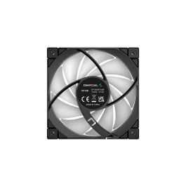 DeepCool R-FC120-BKAMN1-G-1 Ventilador de Caja PC 120mm ARGB PWM Negro Silencioso con Refrigeración Eficiente