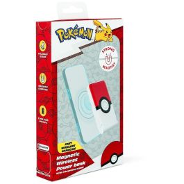 OTL TECHNOLOGIES Bateria Externa Pokeball Pokemon 5000 mAh Inalambrica Magentica Power Bank