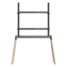 Gembird TVS-86F-01-BK Soporte para TV de 55" a 86" (2,18m), 40 kg, VESA 100x100-600x400mm, Altura Ajustable, Negro/Madera Precio: 88.50000016. SKU: B1FJ5PWDGL