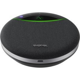 Yealink SP96 con Dongle USB-C/A Teams, Altavoz Bluetooth 5.3 para Conferencias y Llamadas, Cancelación de Eco, 26h Autonomía, Negro