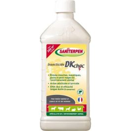 Saniterpen Insecticida Concentrado DK para Viviendas y Transporte de Animales, Elimina Insectos Voladores y Rastreros, Doble Acción 8 Semanas - 1 L Precio: 48.50000045. SKU: B13NVWCM6P