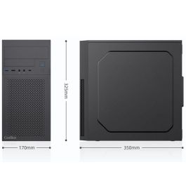 Coolbox CAJA MATX M680 USB-C 3.2 GEN1 FTE.BASIC500 500W Caja Ordenador Micro ATX Negra