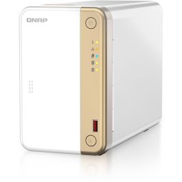 QNAP TS-262-4G NAS 2-Bay Intel Celeron Quad Core 4 GHz para Servidor o Almacenamiento en Red