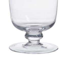 Copa Decoración Transparente Cristal 14 X 14 X 18 cm