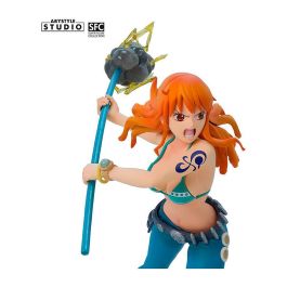 ABYstyle Figura One Piece Nami Modo Combate 1/10 (16 cm) PVC con Climat-Tact y Base de Efectos